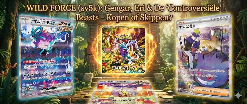 Wild Force (sv5k): De Oer-Knallers & Morty’s Gengar – Kopen of Skippen?